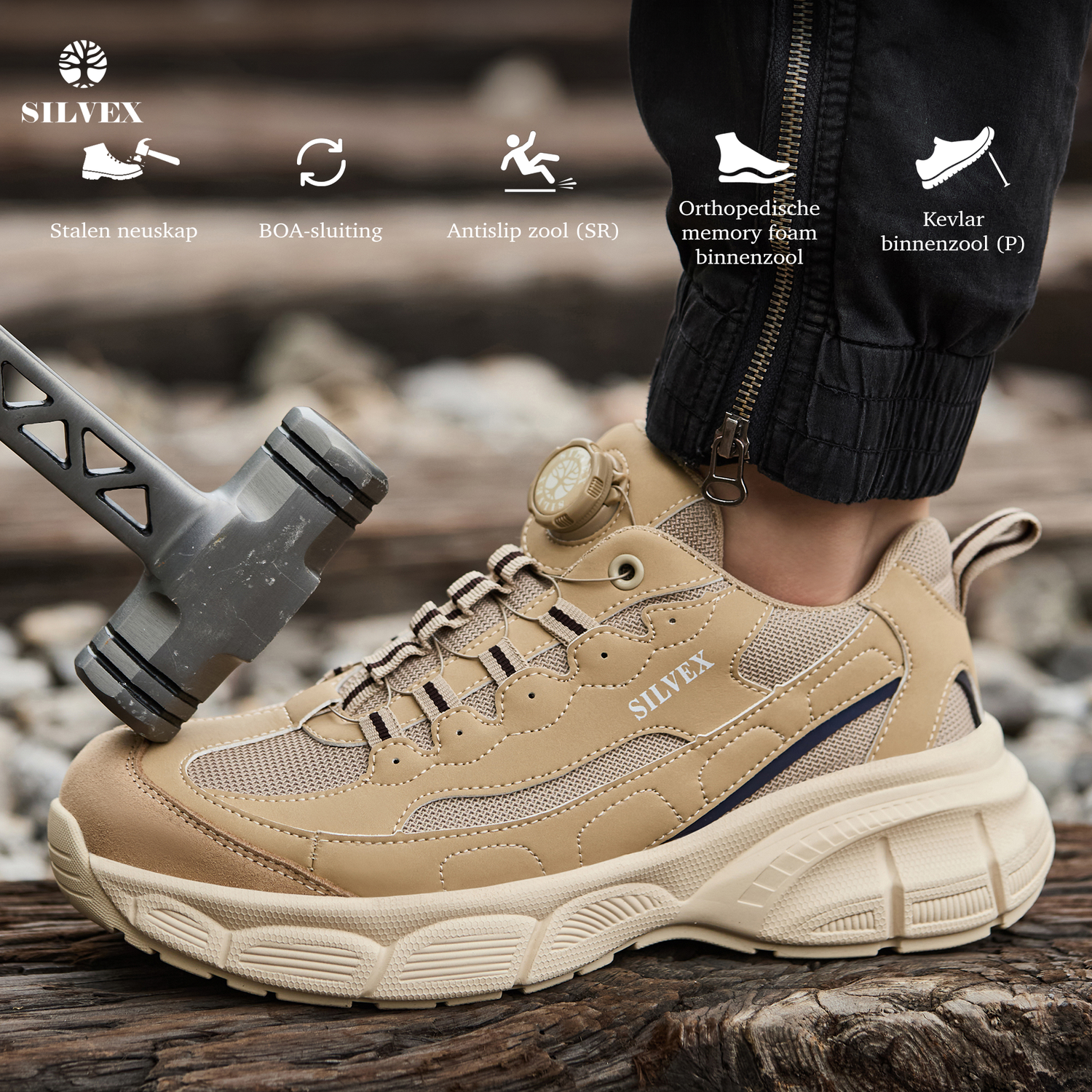 Silvex® Dreamwalk Veiligheidssneakers