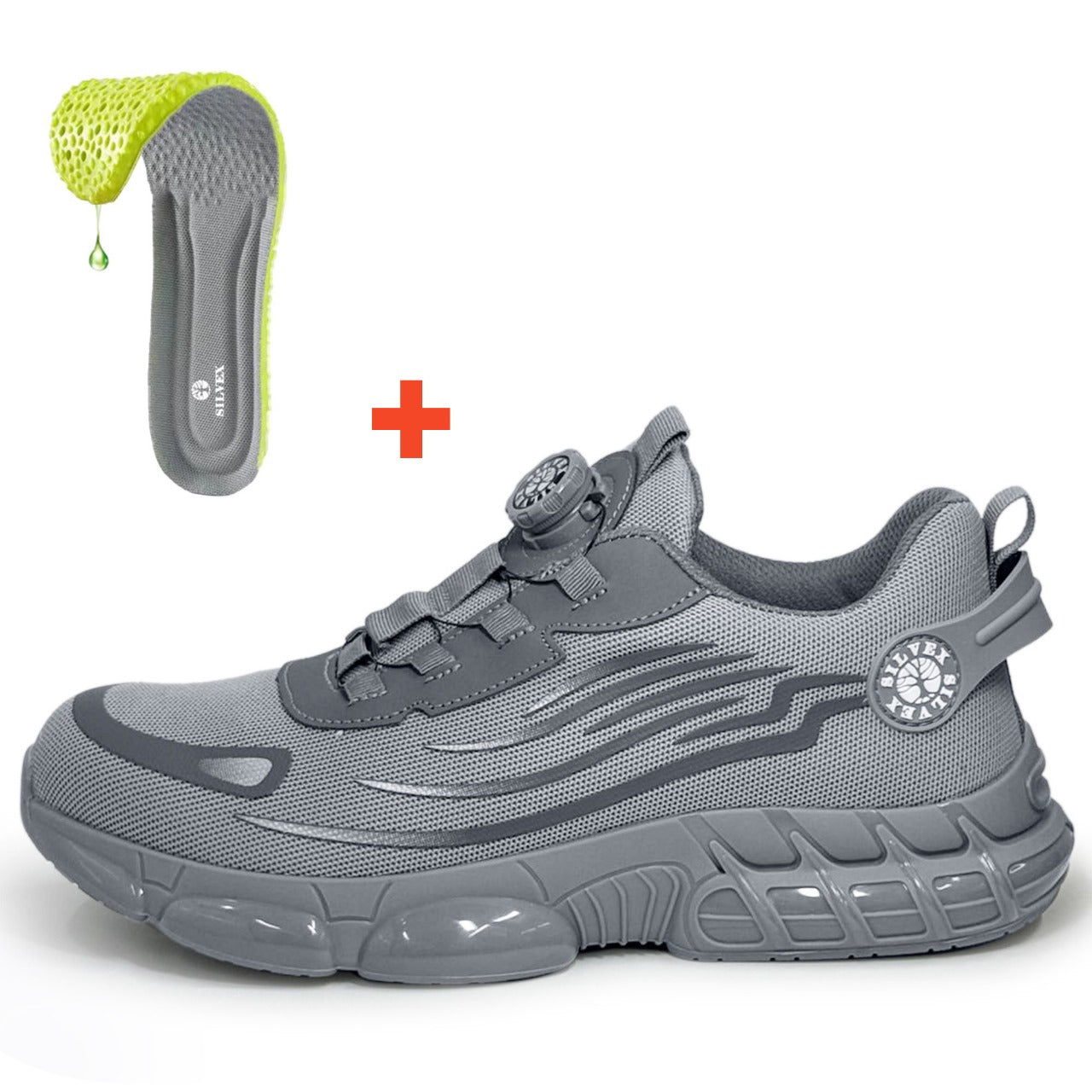 Silvex® Cloudwalk Pijnverlichtende Veiligheidssneakers