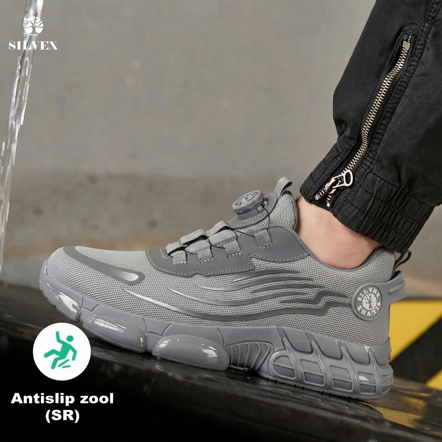 Silvex® Cloudwalk Pijnverlichtende Veiligheidssneakers